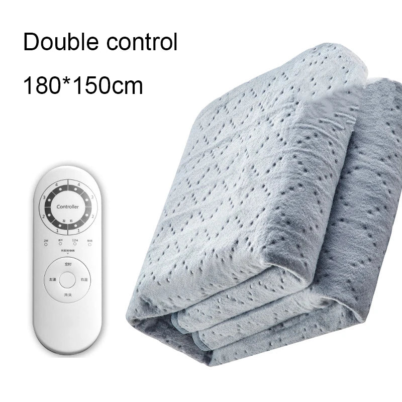 DMWD 220V Electric Blanket Thicker Mattress Heater