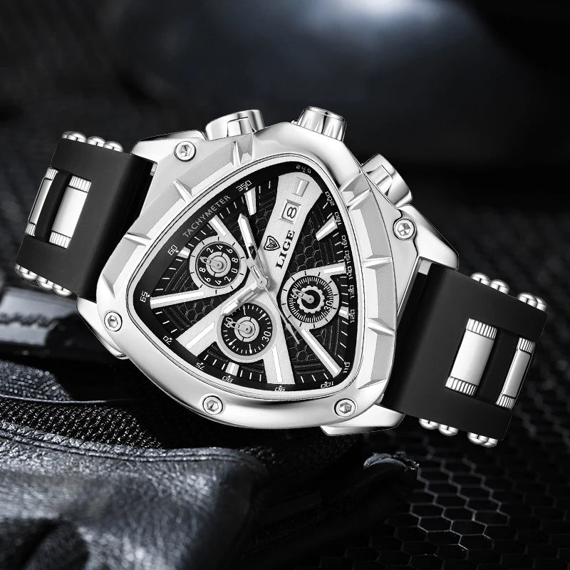 LIGE Men's Watch