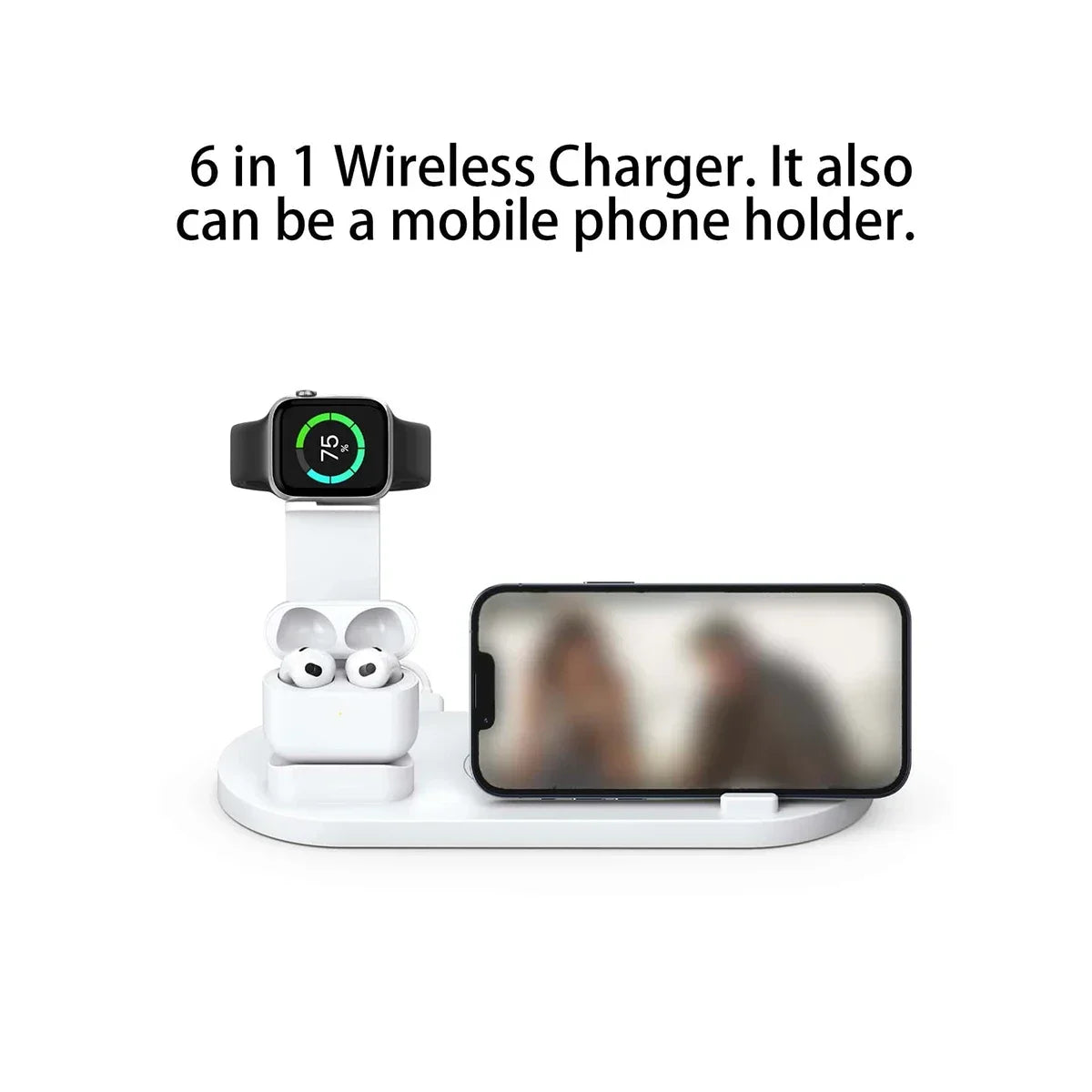 7 In 1 Wireless Charger Stand Pad For iPhones