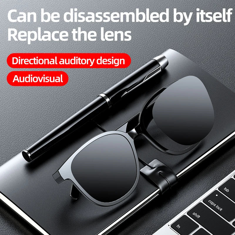 Smart Glasses Wireless Bluetooth Earphon 5.0