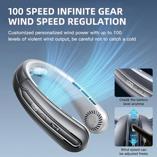 Xiaomi 8000mAh USB Hanging Neck Fan