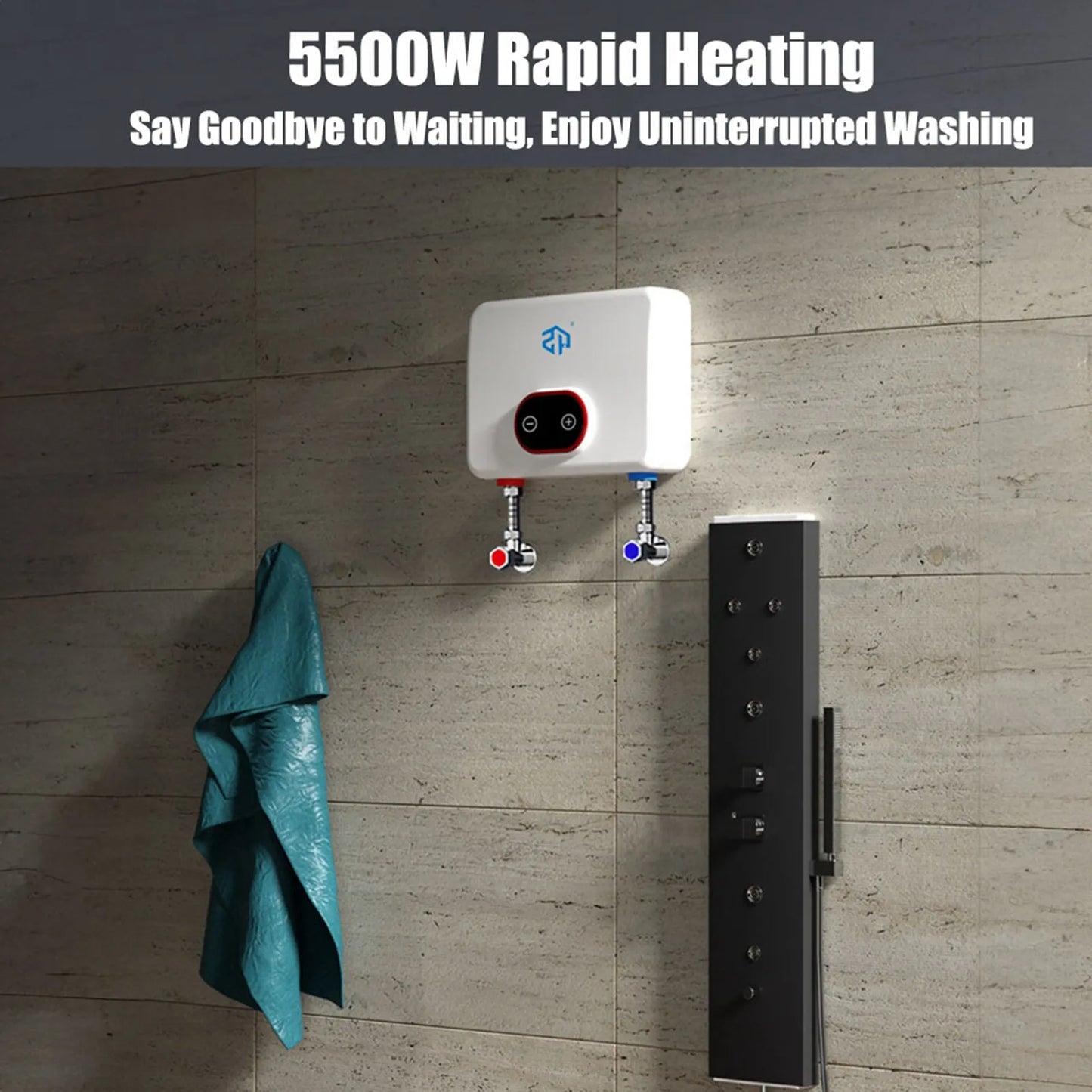 5500W Instant Water Heater