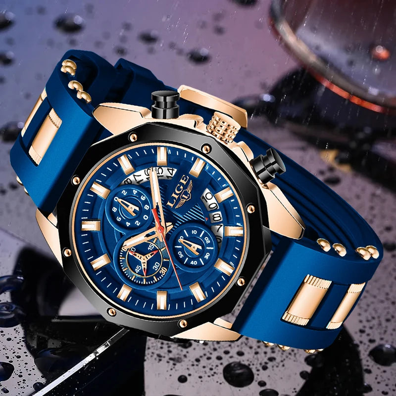 LIGE Men's Watches