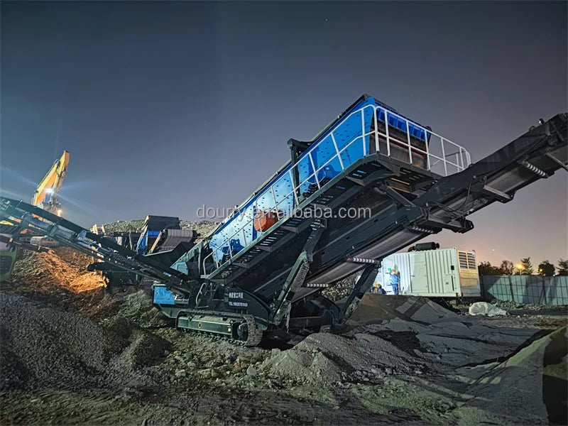 Mining Industry Mobile Stone Rock, Ore Cone Crusher Machine Crawler
