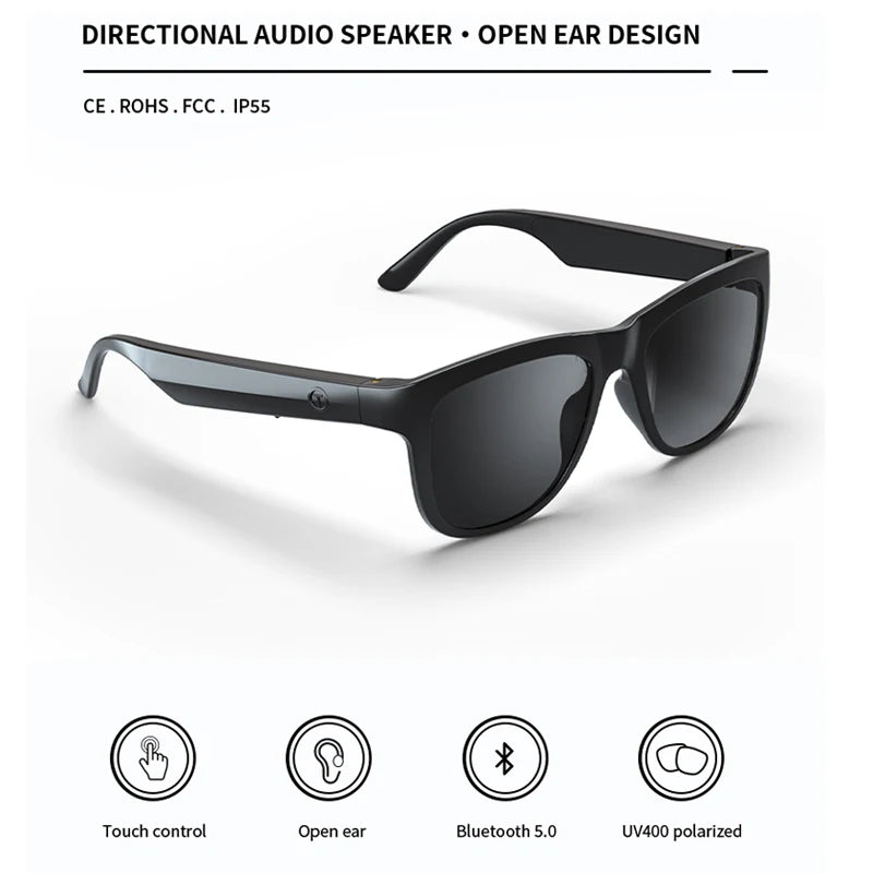 Smart Glasses Headset Wireless Bluetooth 5.0