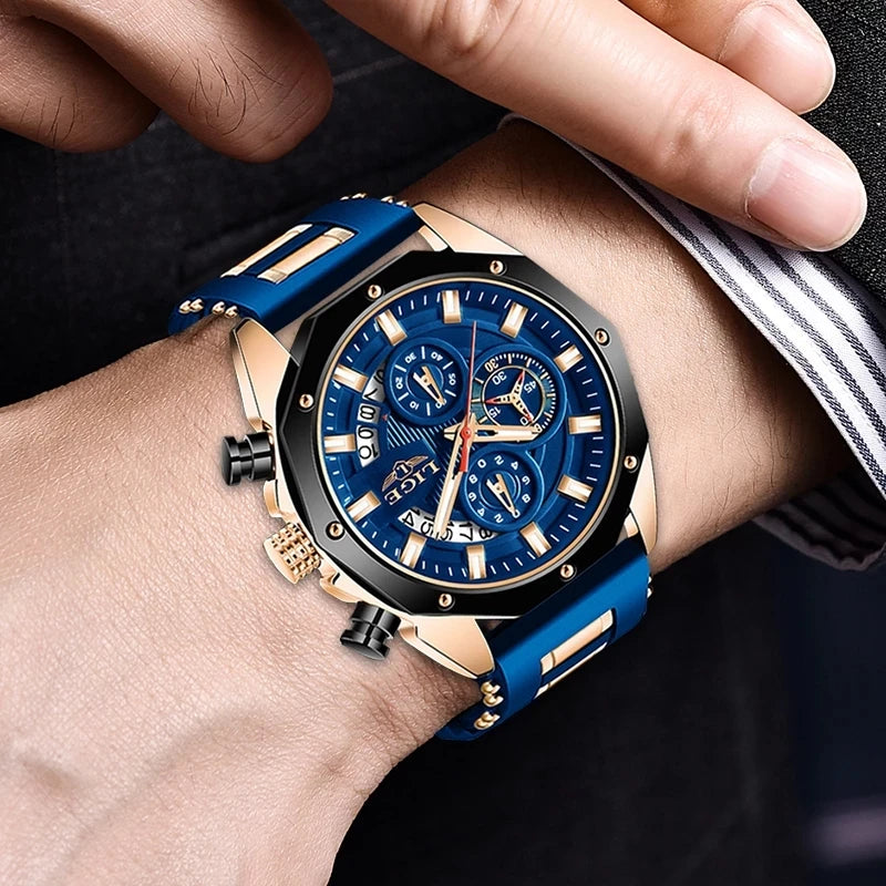 LIGE Men's Watches