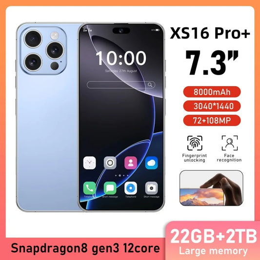 XS16 ProMax 7.3" Full Screen