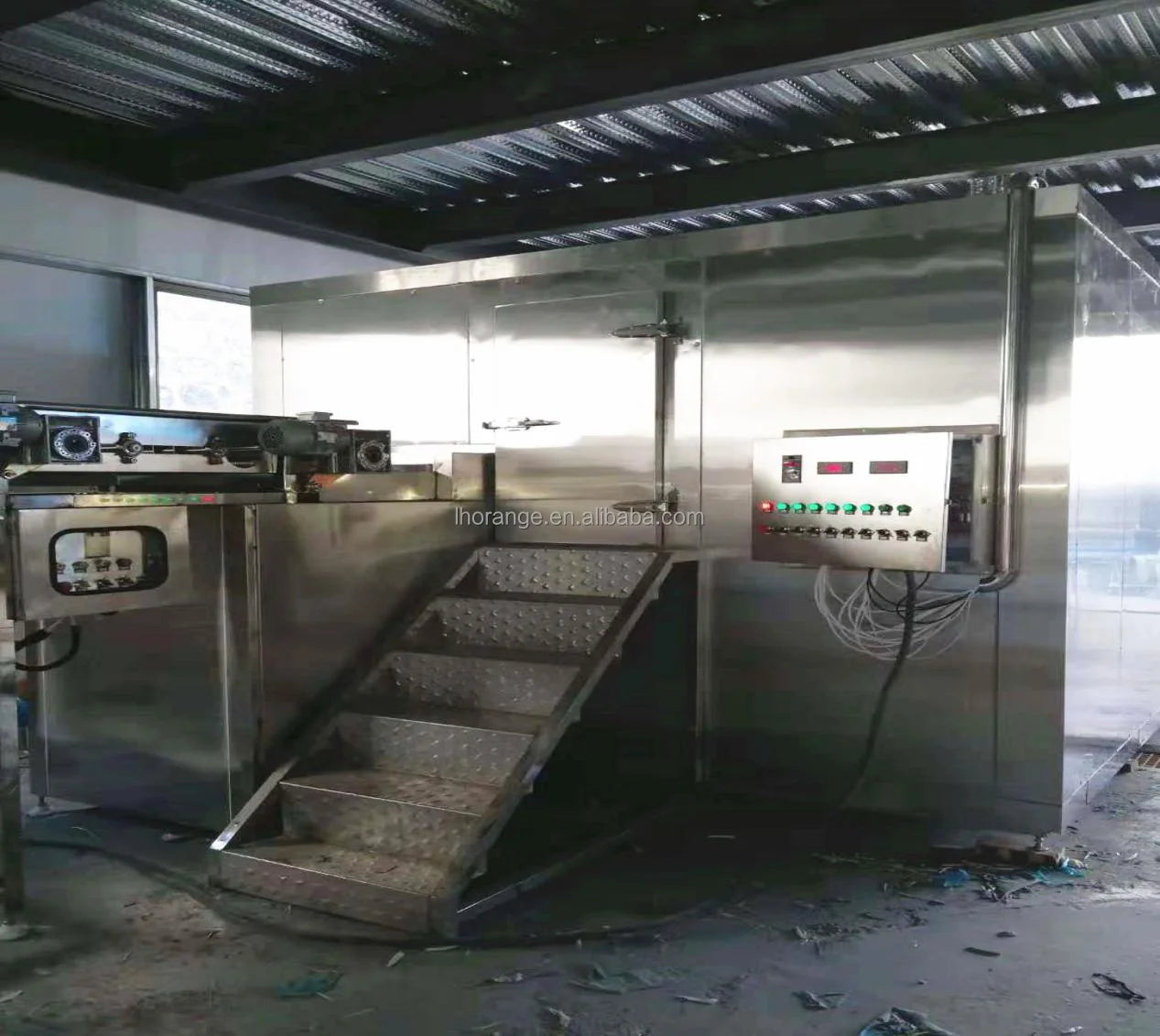 CE approved industrial blast rs / iqf  machine / tunnel   machine