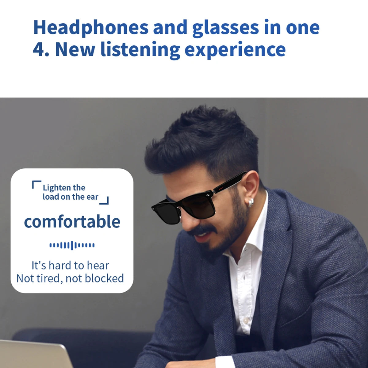 E13 Smart Translation AI Sunglasses