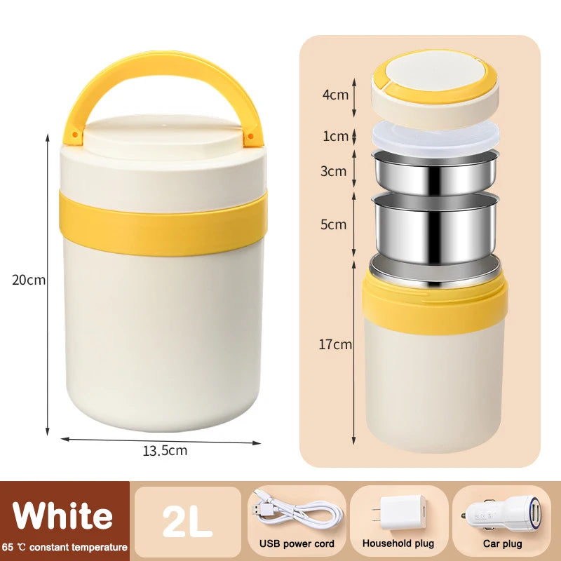 Electric Heated Lunch Box