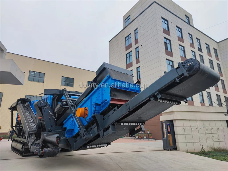 Mining Industry Mobile Stone Rock, Ore Cone Crusher Machine Crawler