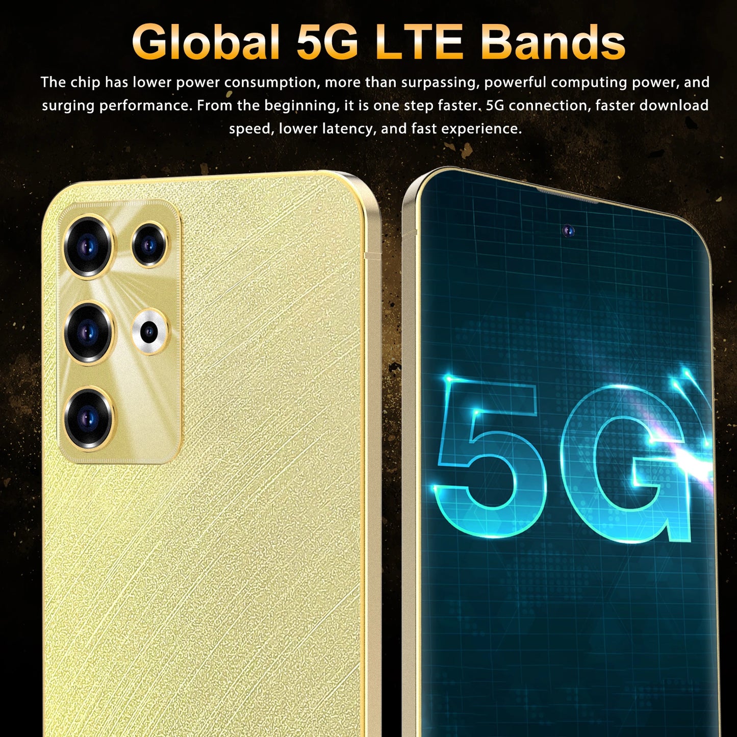 A75 Pro Smartphone 5G, 7.3Inch