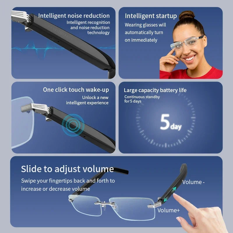 Smart Glasses With Bluetooth