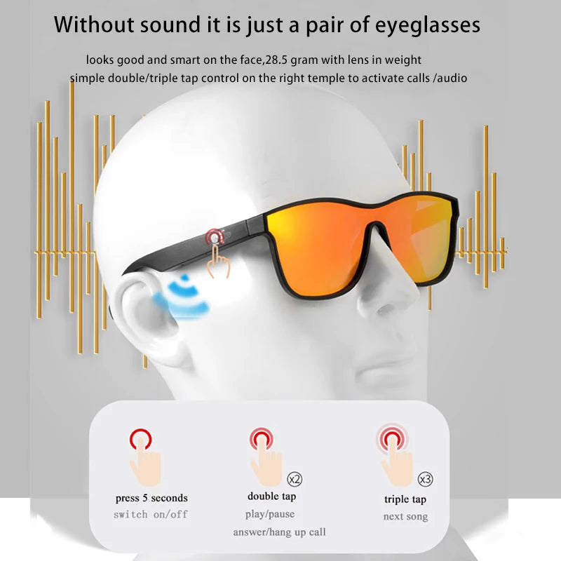 Smart Glasses Wireless Bluetooth