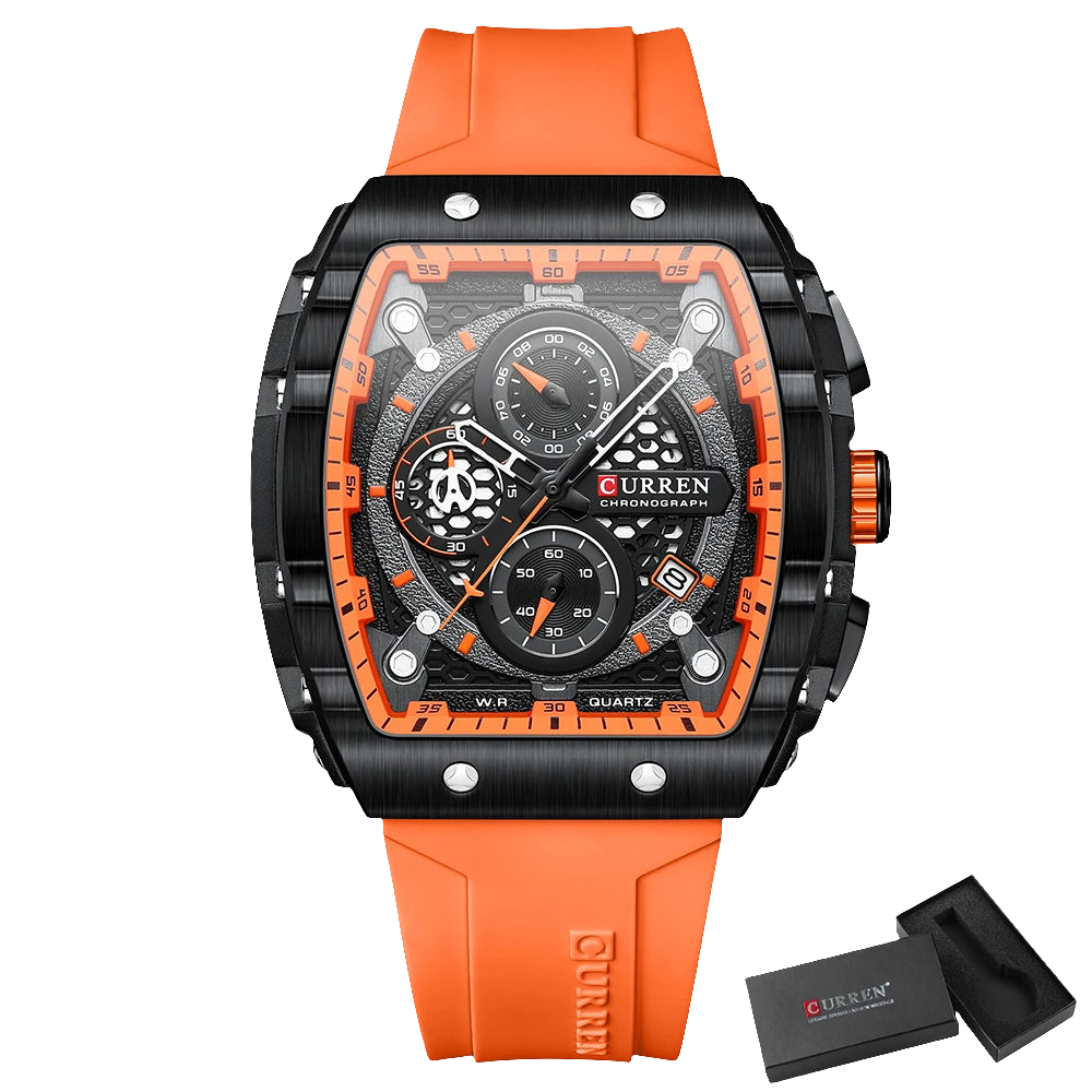 CURREN Chronograph, Casual Men Watches