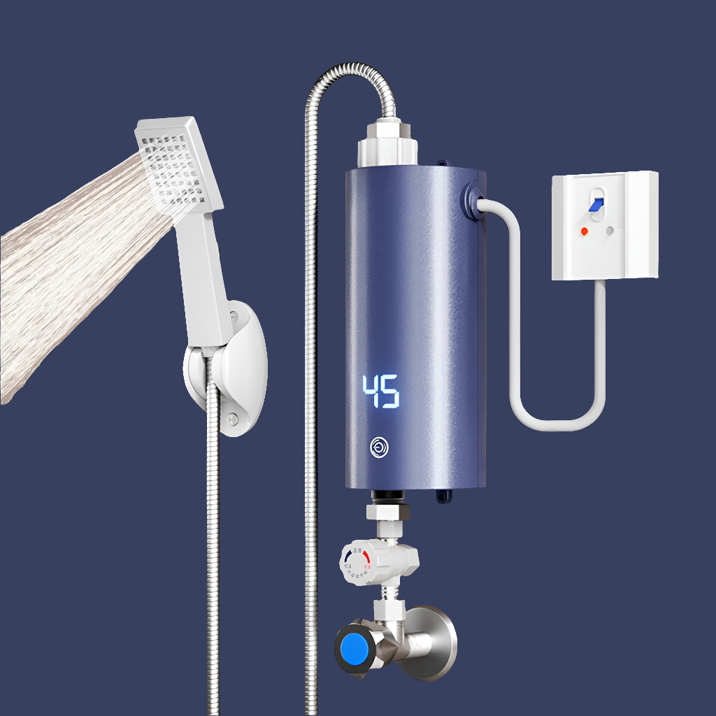 3500W/5500W Instant Electric Tankless Water Heater Kitchen Faucet And Shower use