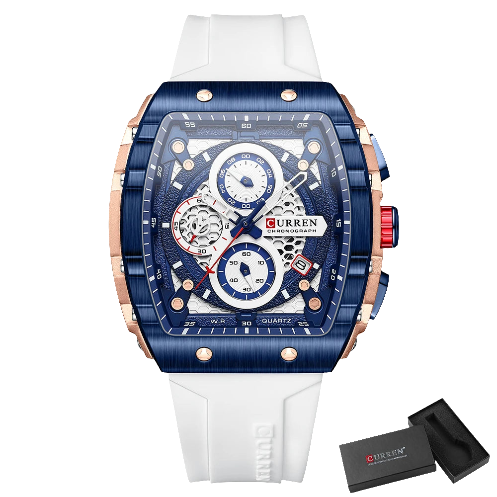 CURREN Chronograph, Casual Men Watches