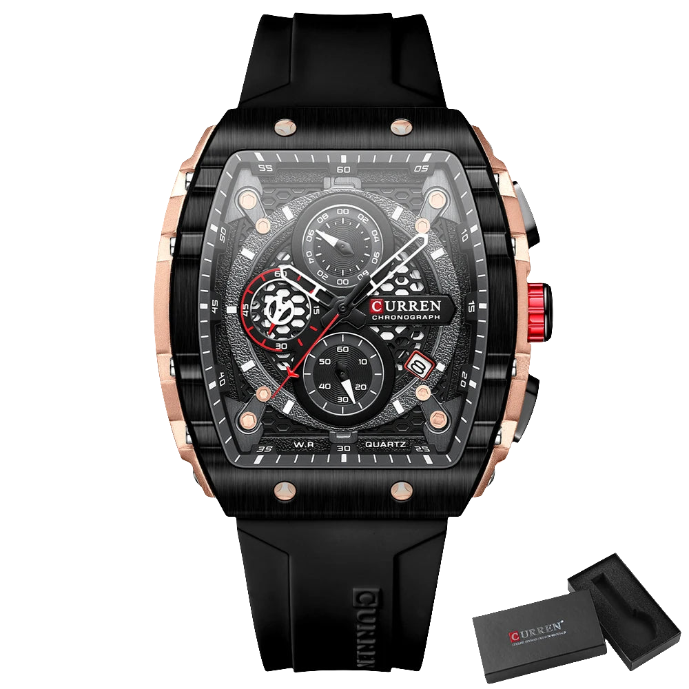 CURREN Chronograph, Casual Men Watches