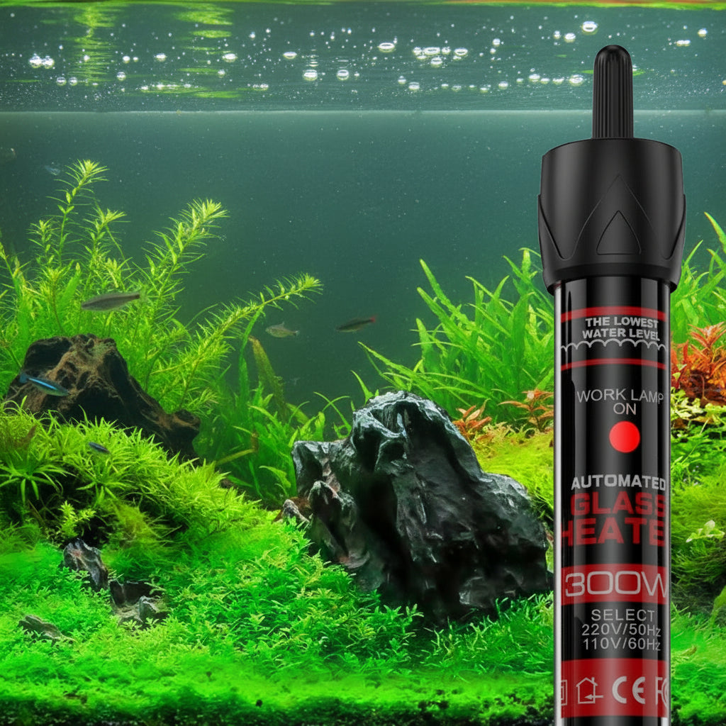 Fish Tank Glass Pipe Heater, The Aquarium Fish Thermostat Quartz Heater