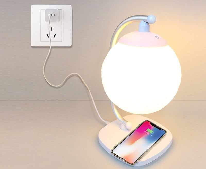 Smart LED Lamp, With Wireless Charger