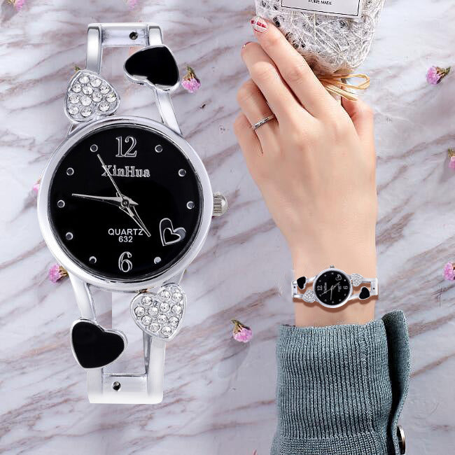 Women's watches set, diamond British watches