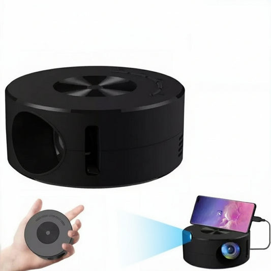 Smart Projector WiFi, Portable 1080P Home Theater Video LED Mini Projector For Home Theaters Media Player