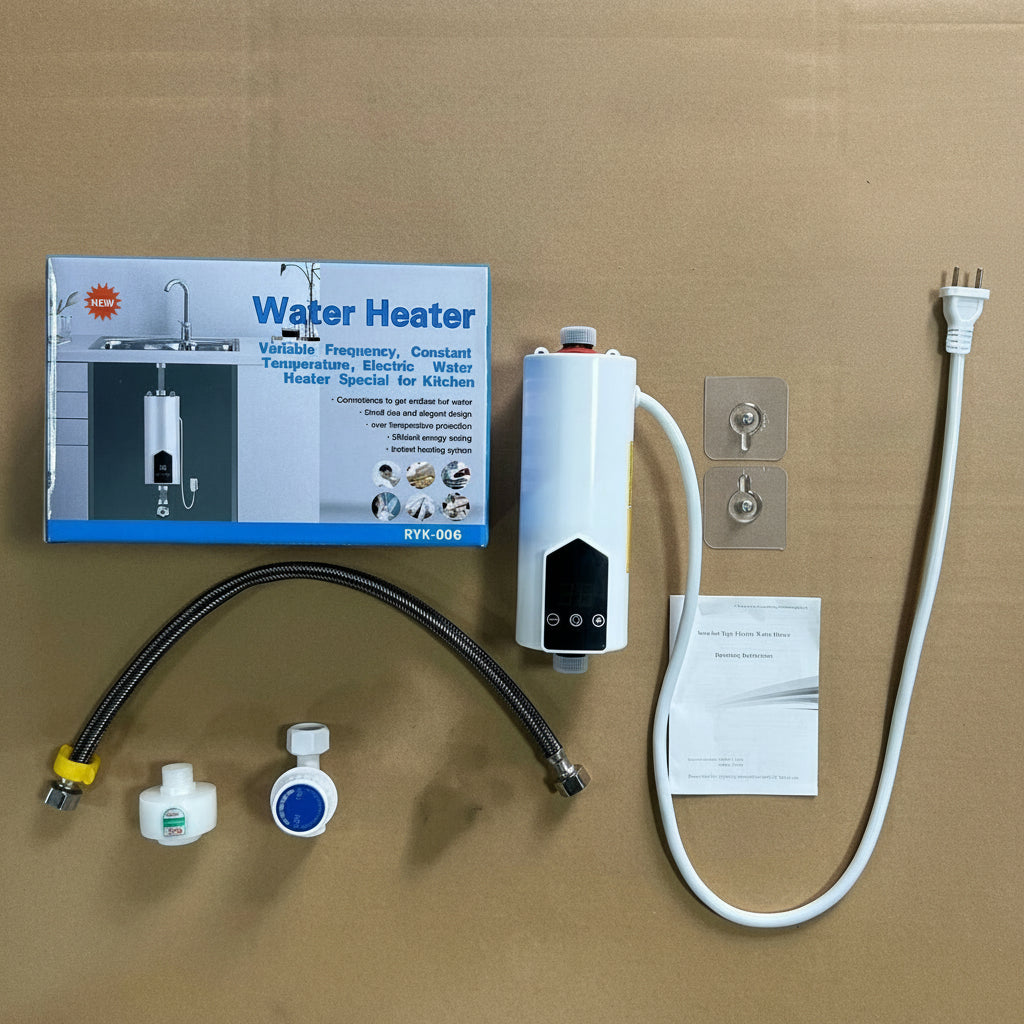 Small Electric Water Heater, Intelligent Frequency Conversion Shower Suit