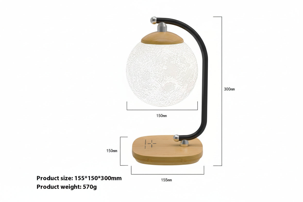 Smart LED Lamp, With Wireless Charger