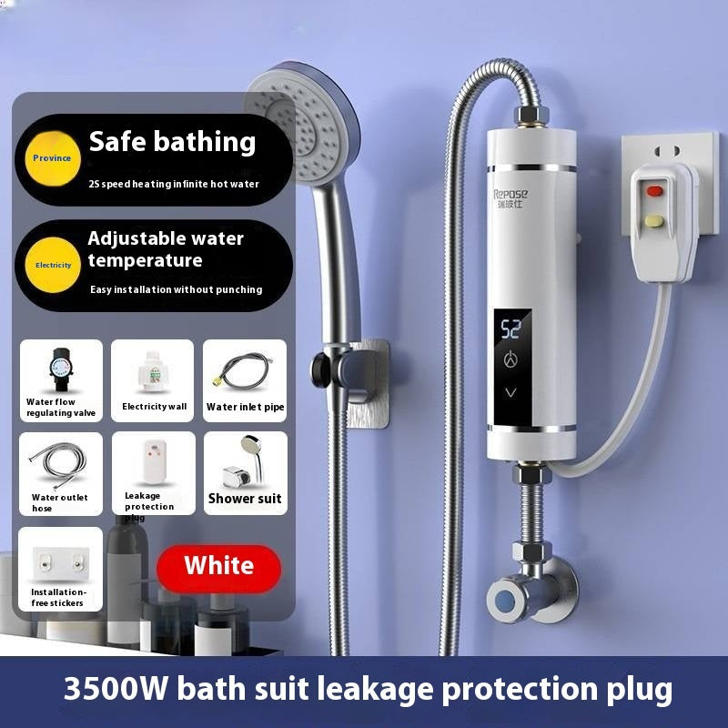 Instant Electric Water Heater Kitchen Toilet
