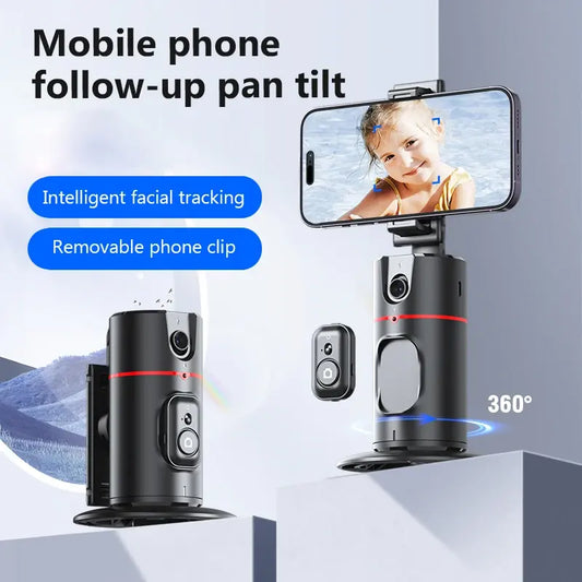 P02 Auto Facial Tracking Stand, 360 Rotation