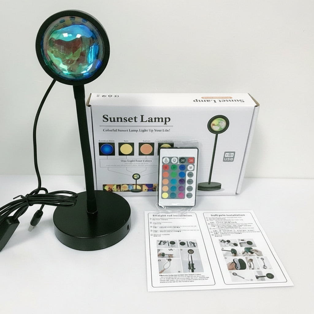 Sunset Projection Lamp, Wall Decoration Lighting