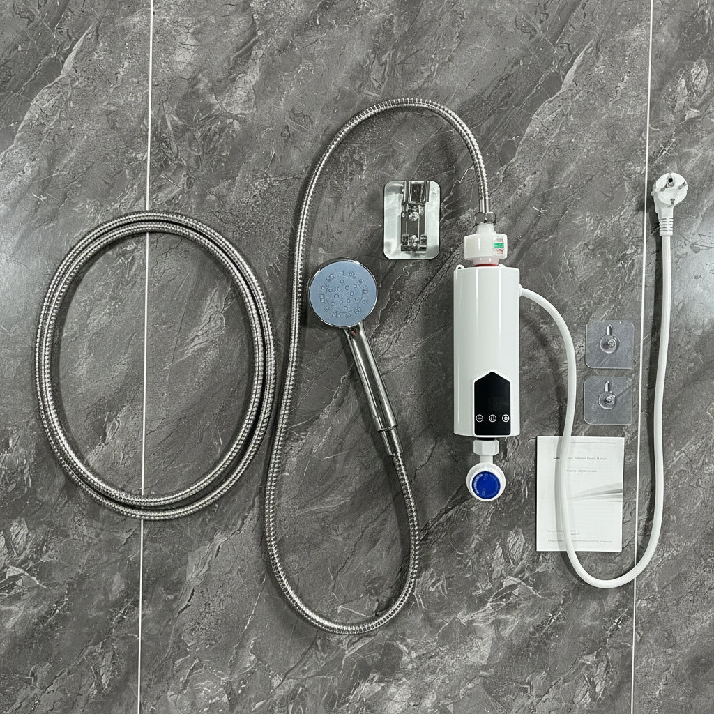 Small Electric Water Heater, Intelligent Frequency Conversion Shower Suit