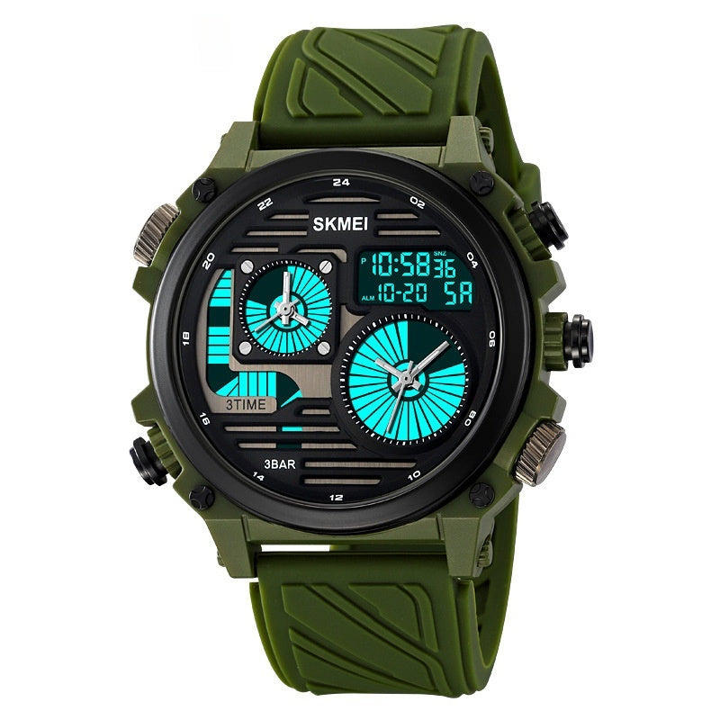 SKMEI Multi-Function Waterproof Silicone Paracord Watches