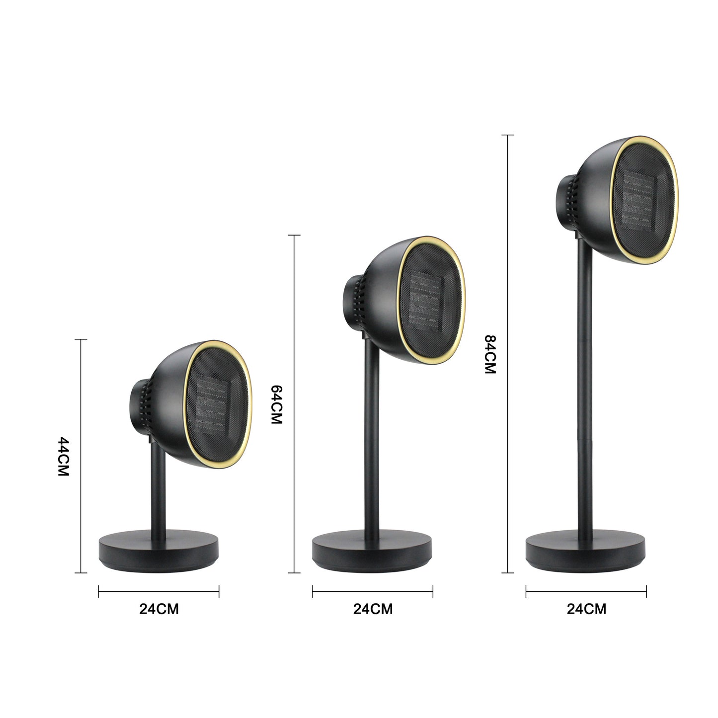 Heater Fan, Desk & Floor Heater, PTC Ceramic Heater