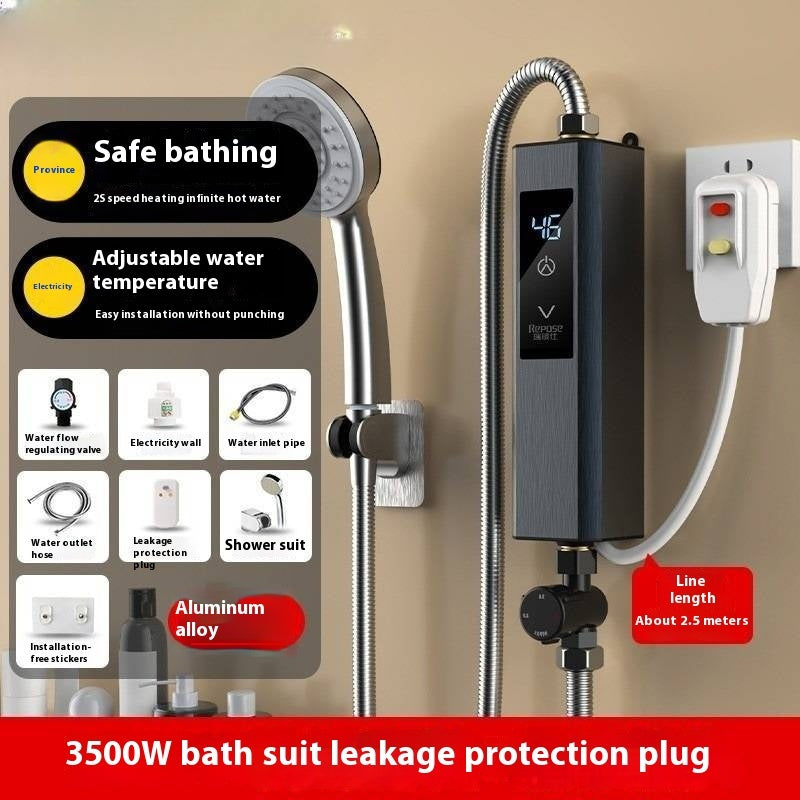 Instant Electric Water Heater Kitchen Toilet