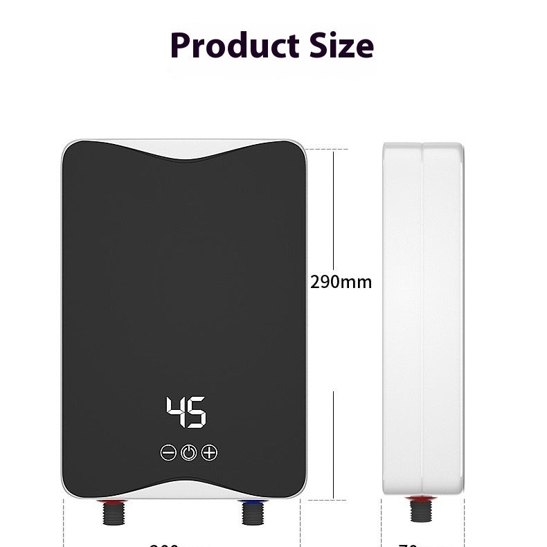 Miniture Water Heater Water Heater Constant Temperature Fast Heating Shower Bath Machine Mini Instant Electric Water Heater