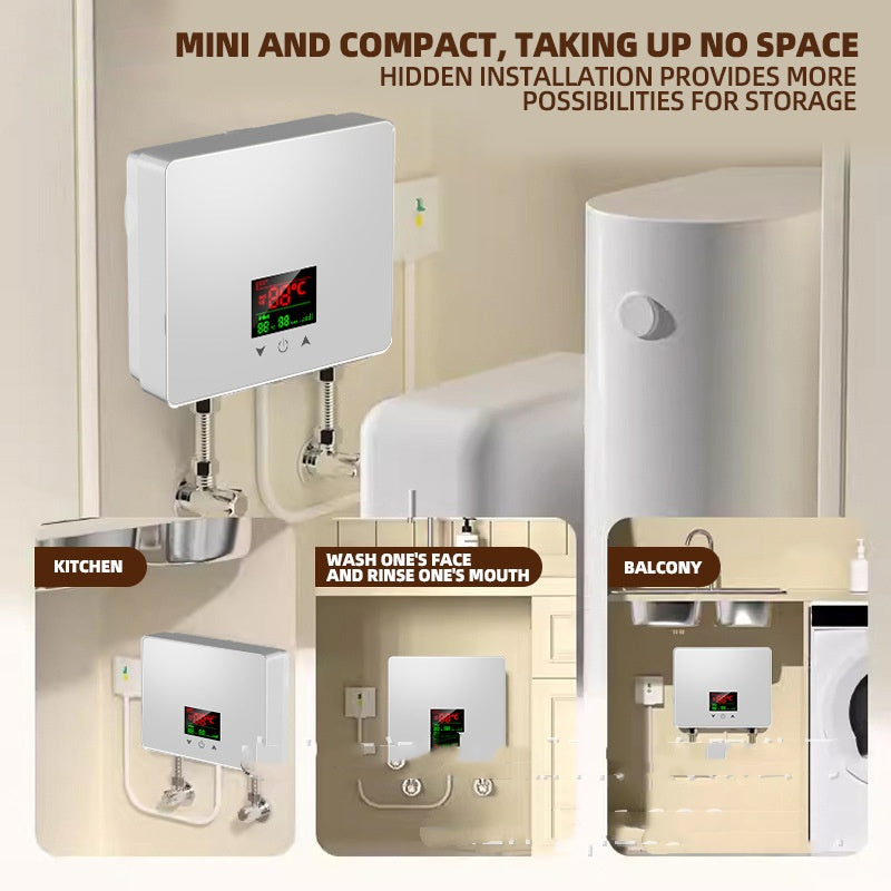 Small Constant Temperature Water-free Shower Instant Electric Water Heater