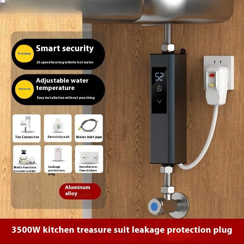Instant Electric Water Heater Kitchen Toilet