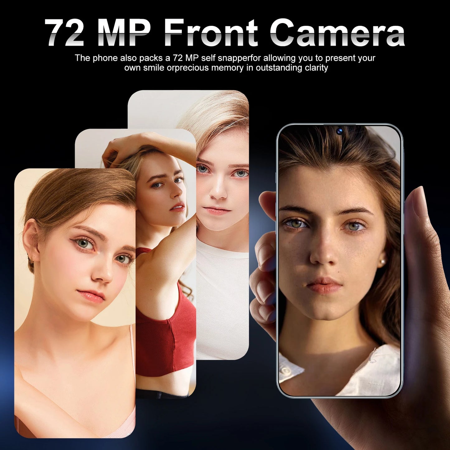X7 Pro Smartphone, 7.3'' Full Screen