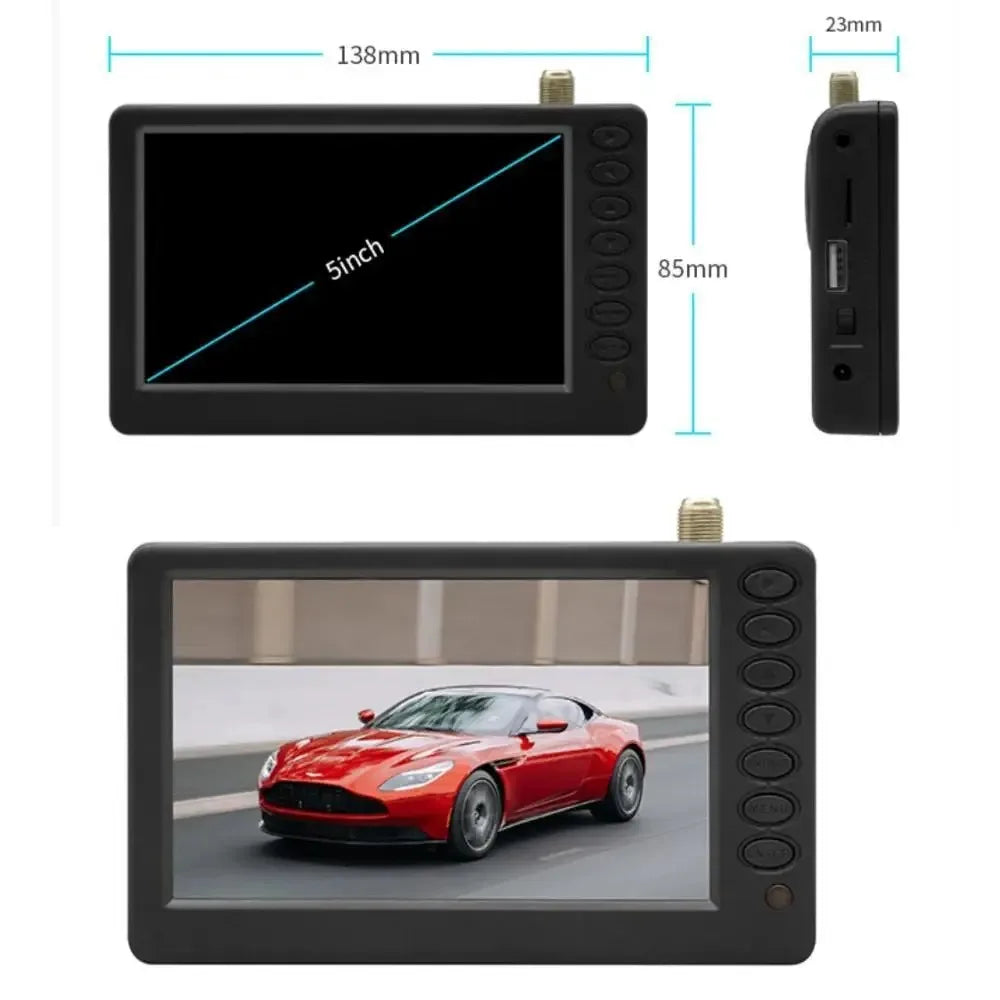 Portable 5Inch Mini TV