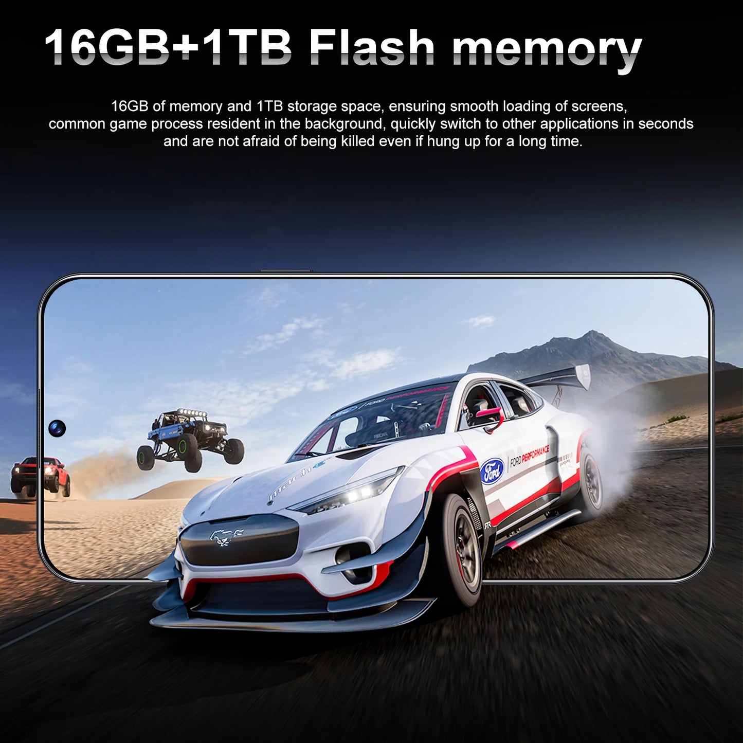 X7 Pro Smartphone, 7.3'' Full Screen