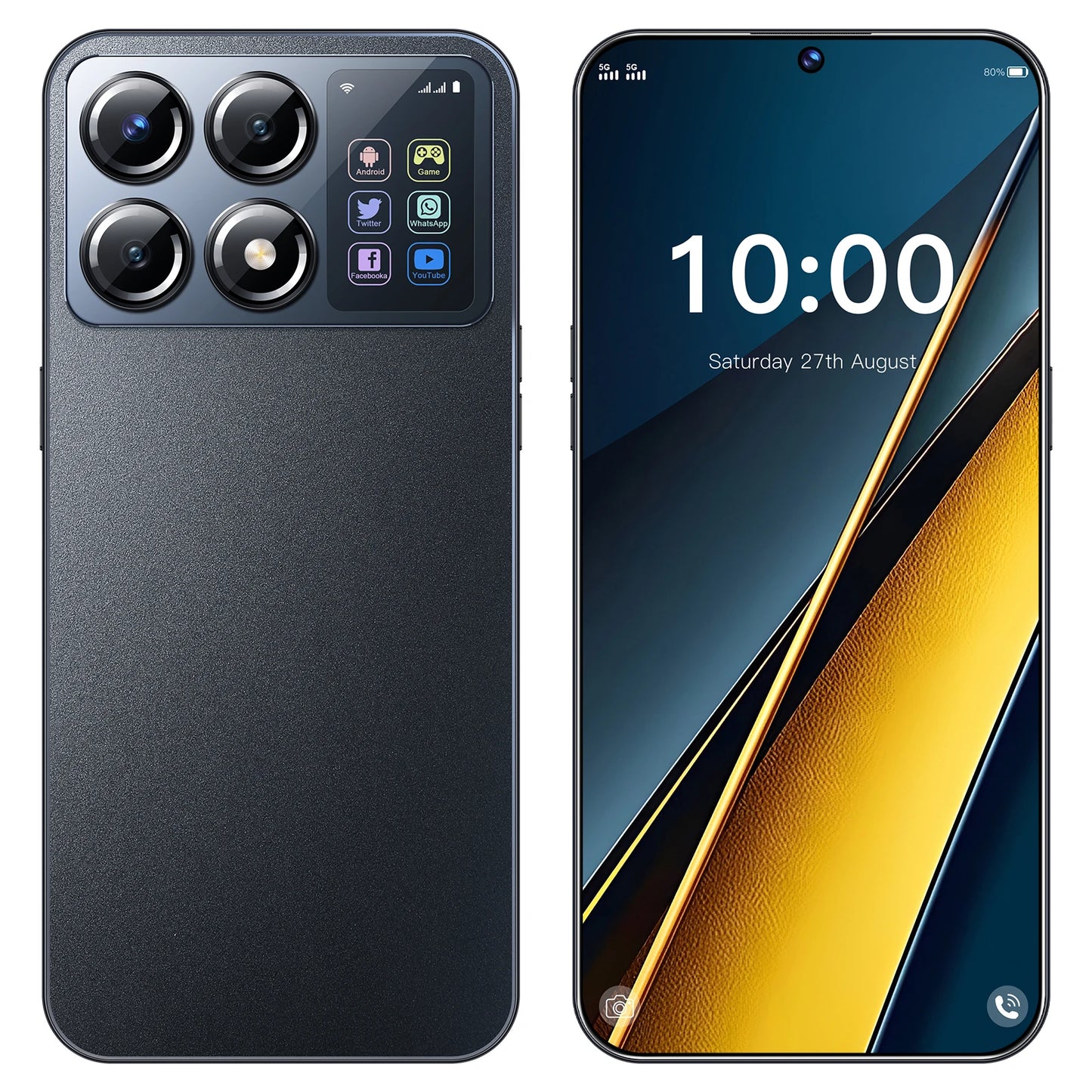 X7 Pro Smartphone, 7.3'' Full Screen