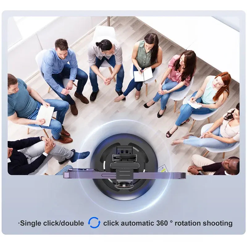 P02 Auto Facial Tracking Stand, 360 Rotation