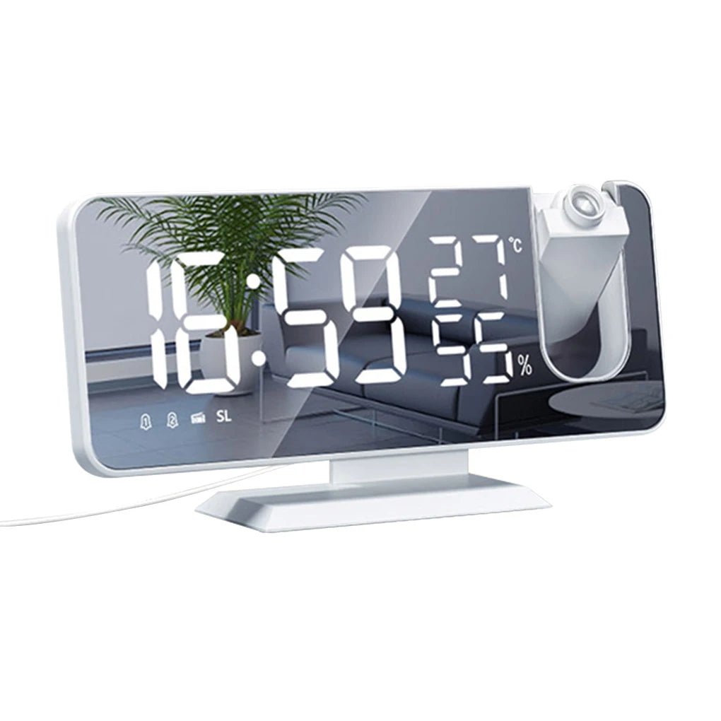 LED Digital Electronic Desktop Clocks, With Radio