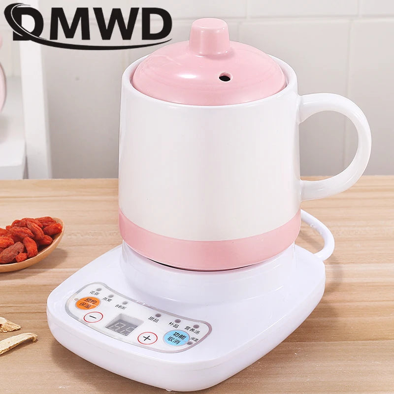 Mini Electric Thermal Kettle Ceramic Water Heating Cup