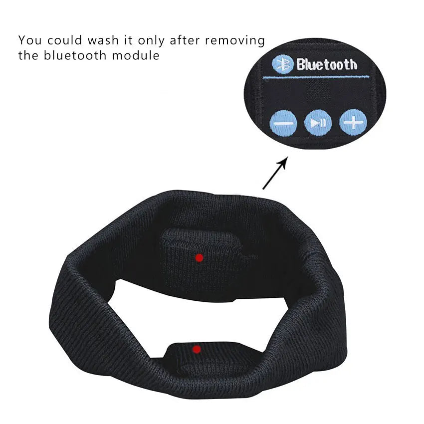 Aimitek Wireless Bluetooth Headband with Microphone for Gym and training use