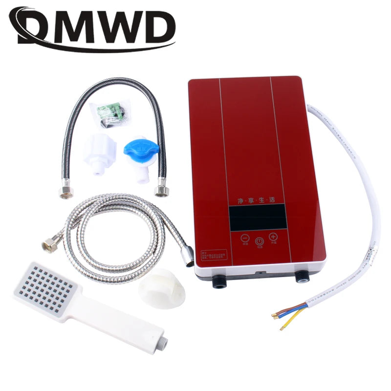 Remote Control 6000W Instant Electric Hot Water Heater