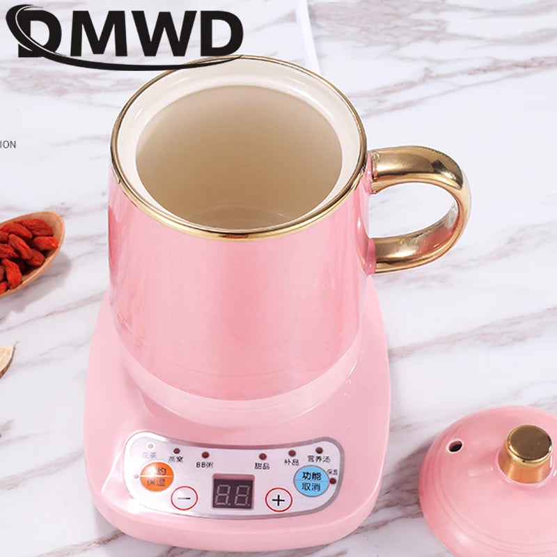 Mini Electric Thermal Kettle Ceramic Water Heating Cup