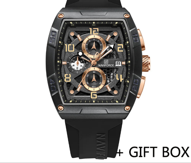NAVIFORCE Chronograph Herren Armbanduhren