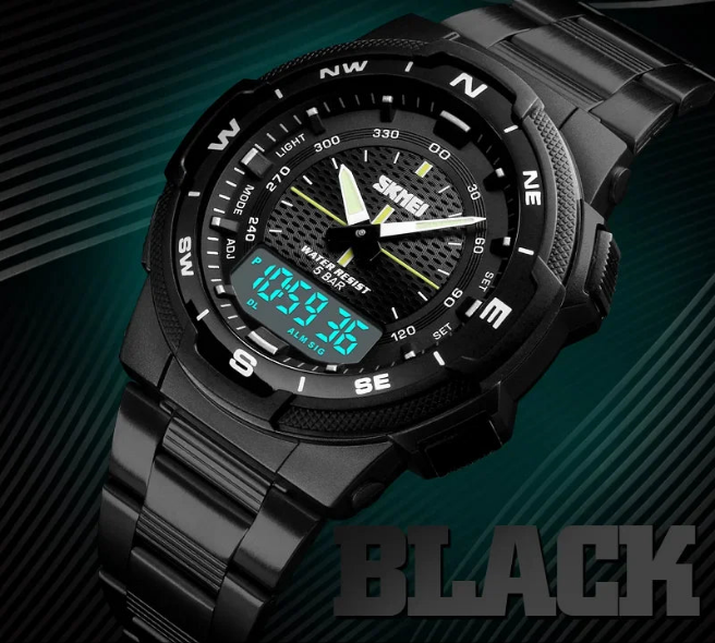 SKMEI 1370, Full Steel Watches For Men